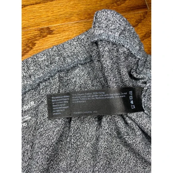 Eileen Fisher Organic Cotton and Hemp Gray Pants Size XL - Picture 7 of 10